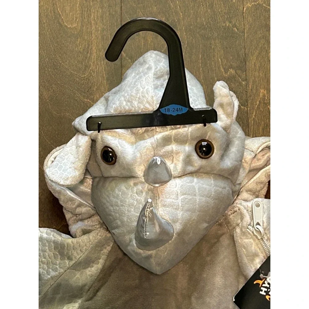 NWT 18-24 M Hyde & Eek Toddler‎ Unisex Plush Rhino Halloween Costume